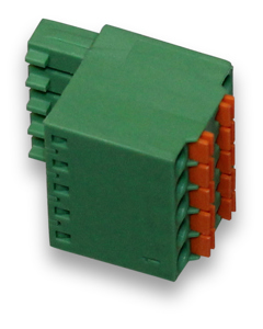 Plug set f/weighing module with more than 4 weigh bars